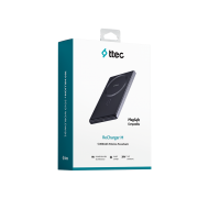 ttec ReCharger M 5.000mAh MagSafe Uyumlu PD 20W Kablosuz Taşınabilir Hızlı Şarj Aleti/Powerbank - 2BB229GR