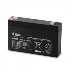 ttec 6vs 6V 7Ah Bakımsız Kuru Akü (TSS)