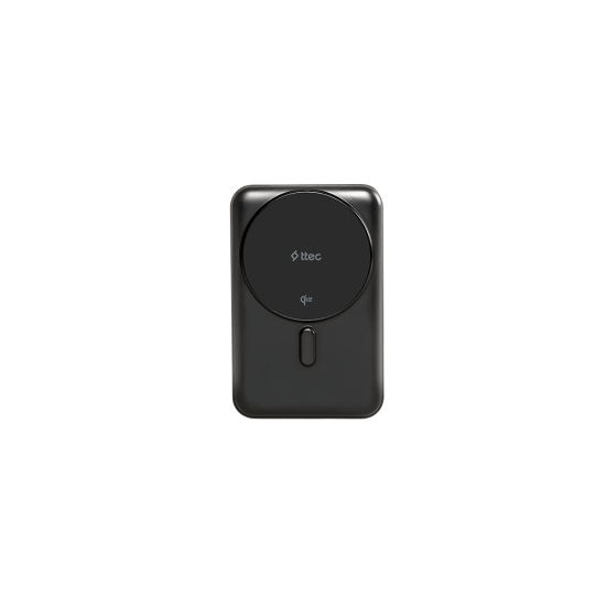 ttec ReCharger Pro M 10.000mAh Qi2/MagSafe Özellikli 15W iPhone/Android Stantlı Kablosuz Taşınabilir Hızlı Şarj Aleti/Powerbank - 2BB227