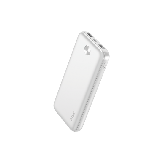 ttec ReCharger 10.000mAh Taşınabilir Şarj Aleti/Powerbank-2BB234 Beyaz