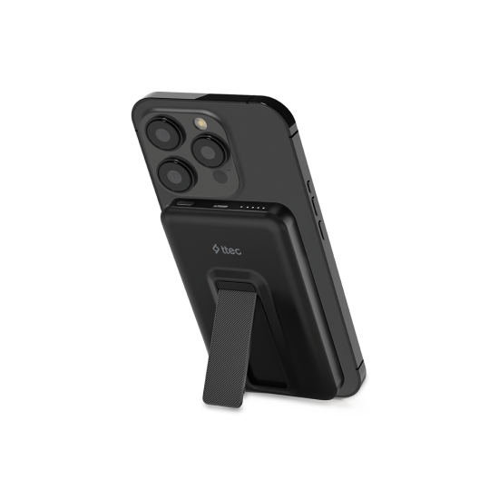 ttec ReCharger M 5.000mAh MagSafe Uyumlu PD 20W Stantlı Kablosuz Taşınabilir Hızlı Şarj Aleti/Powerbank - 2BB239