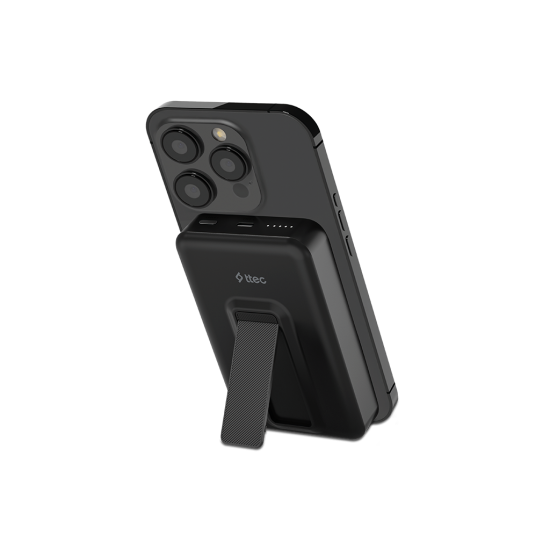 ttec ReCharger M 10.000mAh MagSafe Uyumlu PD 20W Stantlı Kablosuz Taşınabilir Hızlı Şarj Aleti/Powerbank – 2BB240