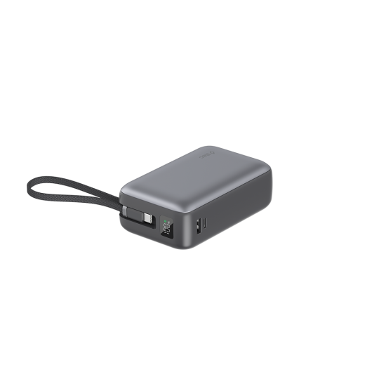 ReCharger Ultra LCD 30.000mAh PD 65W USB-C Dahili Kablolu Taşınabilir Hızlı Şarj Aleti/Powerbank – 2BB269GR