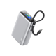 ttec ReCharger Pro Max TFT 20.000mAh PD 65W USB-C Dahili Kablolu Taşınabilir Hızlı Şarj Aleti / Powerbank – 2BB273
