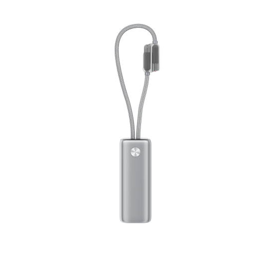 ttec ReCharger Pro TFT 10.000mAh PD 35W USB-C ve Lightning Dahili Kablolu Taşınabilir Hızlı Şarj Aleti / Powerbank – 2BB279