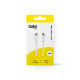 taks USB-C - USB-C 120cm 60W PD/QC Hızlı Şarj/Data Kablosu Beyaz