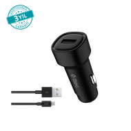 ttec SmartCharger 2.4A Araç Şarj Aleti  + Micro USB Kablo