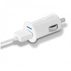 ttec Compact 1000 mA Araç Şarj Aleti iPh. 4  Beyaz Beyaz