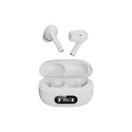 ttec AirBeat Pro Lite ANC LCD Göstergeli Gerçek Kablosuz TWS Bluetooth Kulaklık- 2KM184 Beyaz