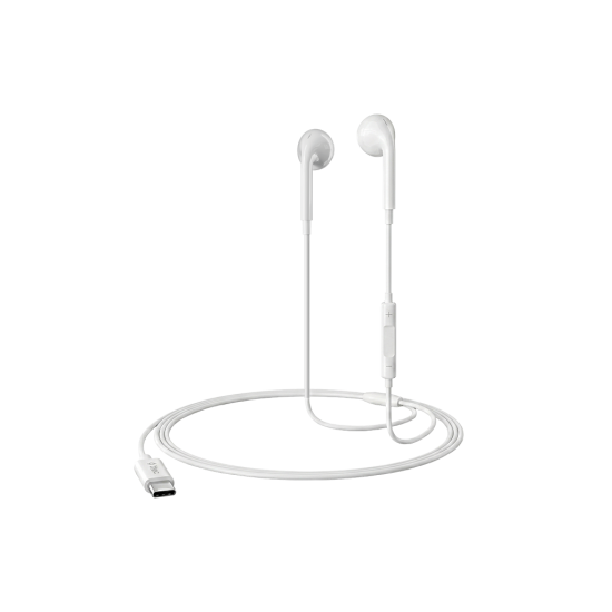 ttec Rio 3 USB-C Stereo Mikrofonlu Kulakiçi Kablolu Kulaklık Beyaz