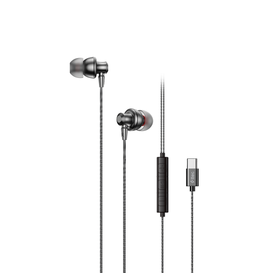 ttec Pop Fit Style USB-C Stereo Mikrofonlu Kulakiçi Kablolu Kulaklık