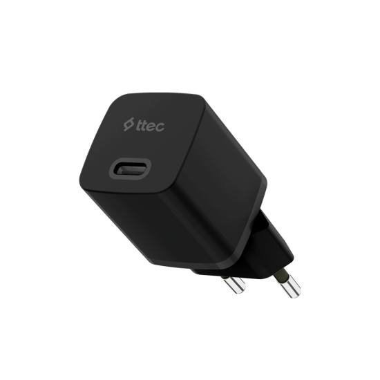 ttec SmartCharger GAN 30W PD USB-C Seyahat Hızlı Şarj Aleti 2SCG30B Siyah