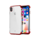 ttec ChromeClear Koruma Kılıfı iPh.X Kırmızı