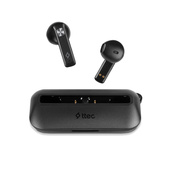 ttec AirBeat UltraSlim Gerçek Kablosuz TWS Bluetooth Kulaklık Uzay Grisi