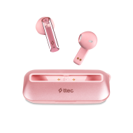 ttec AirBeat UltraSlim Gerçek Kablosuz TWS Bluetooth Kulaklık Pembe Altın