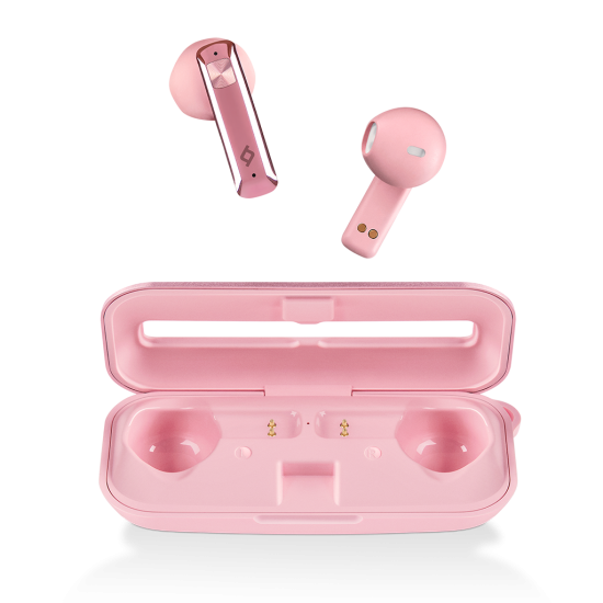 ttec AirBeat UltraSlim Gerçek Kablosuz TWS Bluetooth Kulaklık Pembe Altın