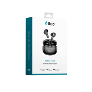 ttec AirBeat Twist Gerçek Kablosuz TWS Bluetooth Kulaklık- 2KM164 Siyah