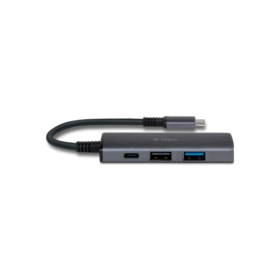 ttec 4 Girişli USB-C Hub/Çoklayıcı USB-C 100W PD 3.0 + 4K HDMI + USB-A 3.2 + USB-A 2.0 (MacBook Uyumlu)