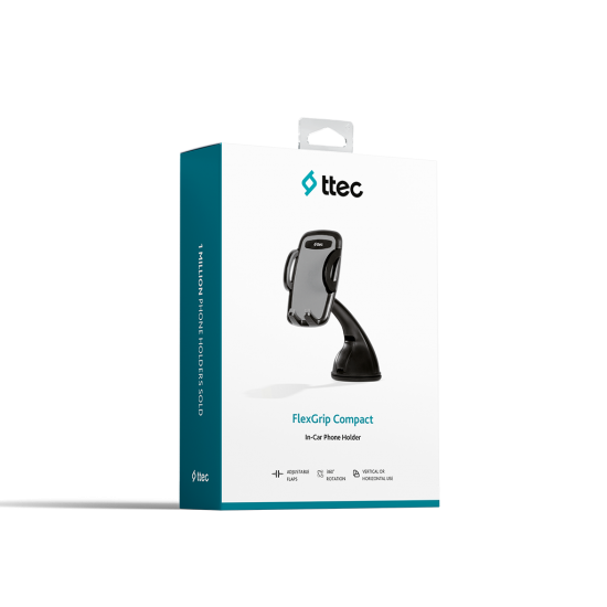 ttec FlexGrip Compact Araç İçi Telefon Tutucu