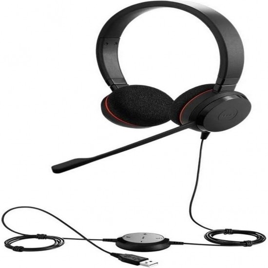 Jabra Evolve 20 Duo USB C/A NC MS