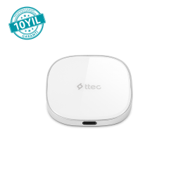 ttec AirCharger M MagSafe Özellikli Kablosuz Şarj Aleti Beyaz