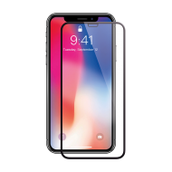 ttec AirGlass EdgeColor Cam Ekran Koruyucu Arka iPh. X Siyah