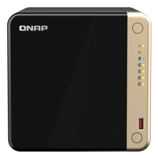 QNAP TS-464-8GB RAM 4 Hdd Yuvalı Tower NAS