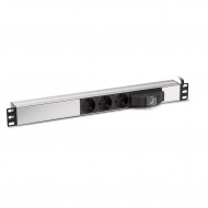 Formrack Sigortalı 3 Lü 19 Alüminyum Priz