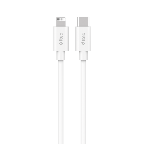 ttec USB-C - Lightning MFi Şarj Kablosu 150cm Beyaz