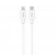 ttec USB-C - Lightning MFi Şarj Kablosu 150cm Beyaz