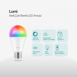 ttec Lumi Çok Renkli LED Wi-Fi Akıllı Ampul