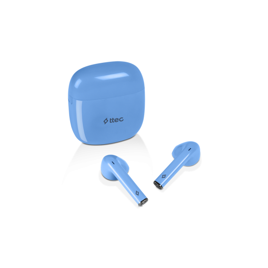 ttec AirBeat Go Gerçek Kablosuz TWS Bluetooth Kulaklık Mavi