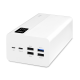 ttec ReCharger Mega LCD 50.000 mAh PD 20W Taşınabilir Hızlı Şarj Aleti / Powerbank Beyaz