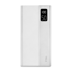 ttec ReCharger Mega LCD 50.000 mAh PD 20W Taşınabilir Hızlı Şarj Aleti / Powerbank Beyaz