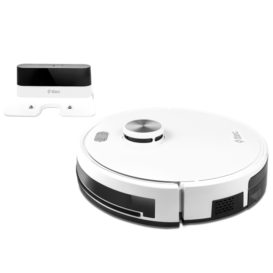 ttec Robi Pro LaserIQ Teknolojili Akıllı Robot Süpürge ve Paspas