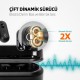 ttec AirBeat Duo Gerçek Kablosuz TWS Bluetooth Kulaklık Siyah