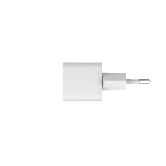 ttec SmartCharger GAN 20W PD Seyahat Hızlı Şarj Aleti + USB-C - Lightning 150cm Kablo. Beyaz