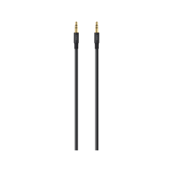 taks 3.5mm Stereo Ses Kablosu 1m Siyah