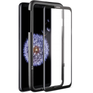 ttec AirGlass EdgeColor Kit Sam.S9 Plus Cam Ekran Koruyucu ve Kolay Uygulama Kiti Siyah