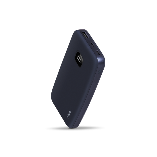 ttec ChargeUp Pro LCD 10.000mAh PD 20W Taşınabilir Hızlı Şarj Aleti / Powerbank Lacivert