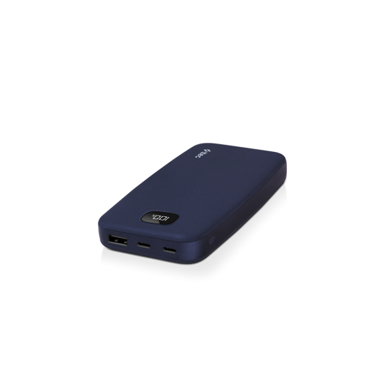 ttec ChargeUp Pro LCD 10.000mAh PD 20W Taşınabilir Hızlı Şarj Aleti / Powerbank Lacivert