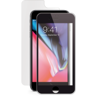 ttec AirGlass EdgeSport Cam Ekran Koruyucu iPh.SE 2020 8/7,Ön-Arka Siyah
