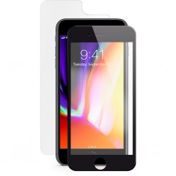 ttec AirGlass EdgeColor Cam Ekran Koruyucu iPh. 8 Plus/iPh. 7 Plus , Ön-Arka Siyah