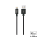 ttec AlumiCable XL MFi USB-A - Lightning Şarj Kablosu 2mt. Siyah