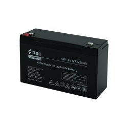ttec 6JP 6V 12Ah Bakımsız Kuru Akü (TSS)