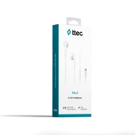ttec Rio 2 USB-C Stereo Mikrofonlu Kulakiçi Kulaklık Beyaz