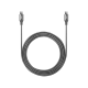 ttec AlumiCable USB-C - USB-C 200cm 60W PD/QC Hızlı Şarj/Data Kablosu Uzay Grisi Uzay Grisi