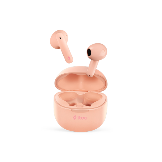 ttec AirBeat Nova Gerçek Kablosuz TWS Bluetooth Kulaklık- 2KM163 Pembe