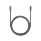 ttec AlumiCable USB-C - USB-C 150cm 100W PD/QC Hızlı Şarj/Data Kablosu Uzay Grisi Uzay Grisi