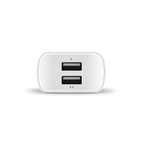 ttec Quantum Duo Apple MFi Lisanslı 1A+2.4A Seyahat Şarj Aleti  + Lightning Kablo Beyaz